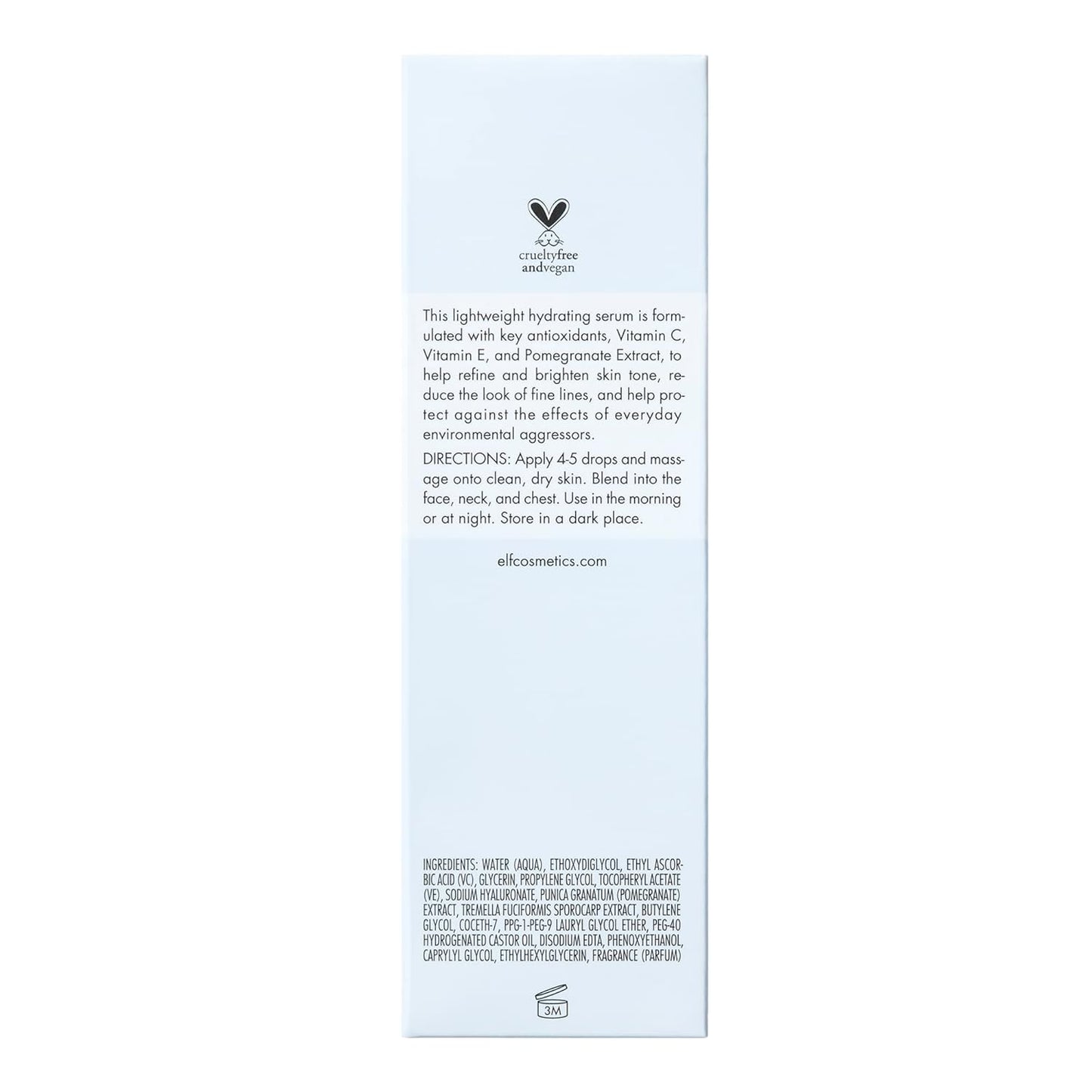 e.l.f. Cosmetics Beauty Shield Vitamin C Pollution Prevention Serum