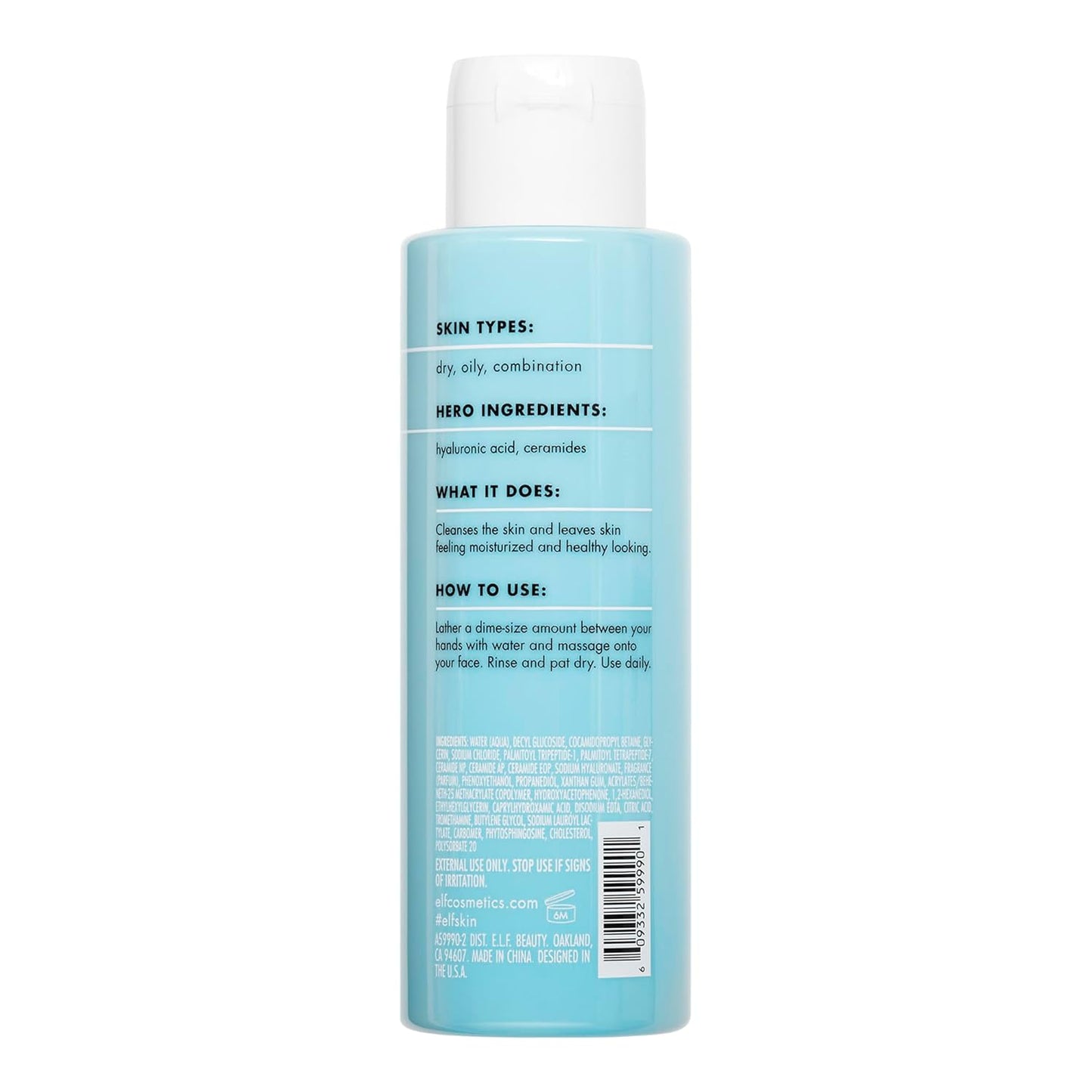 e.l.f. SKIN Holy Hydration Daily Cleanser