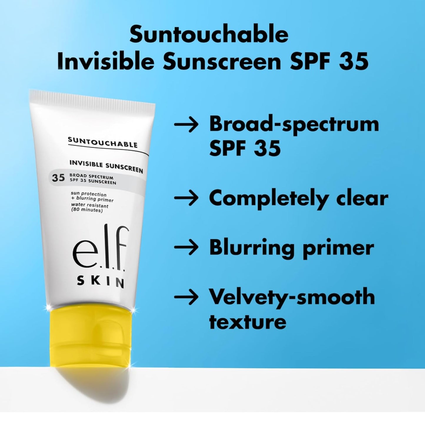 e.l.f. SKIN Suntouchable Invisible SPF 35