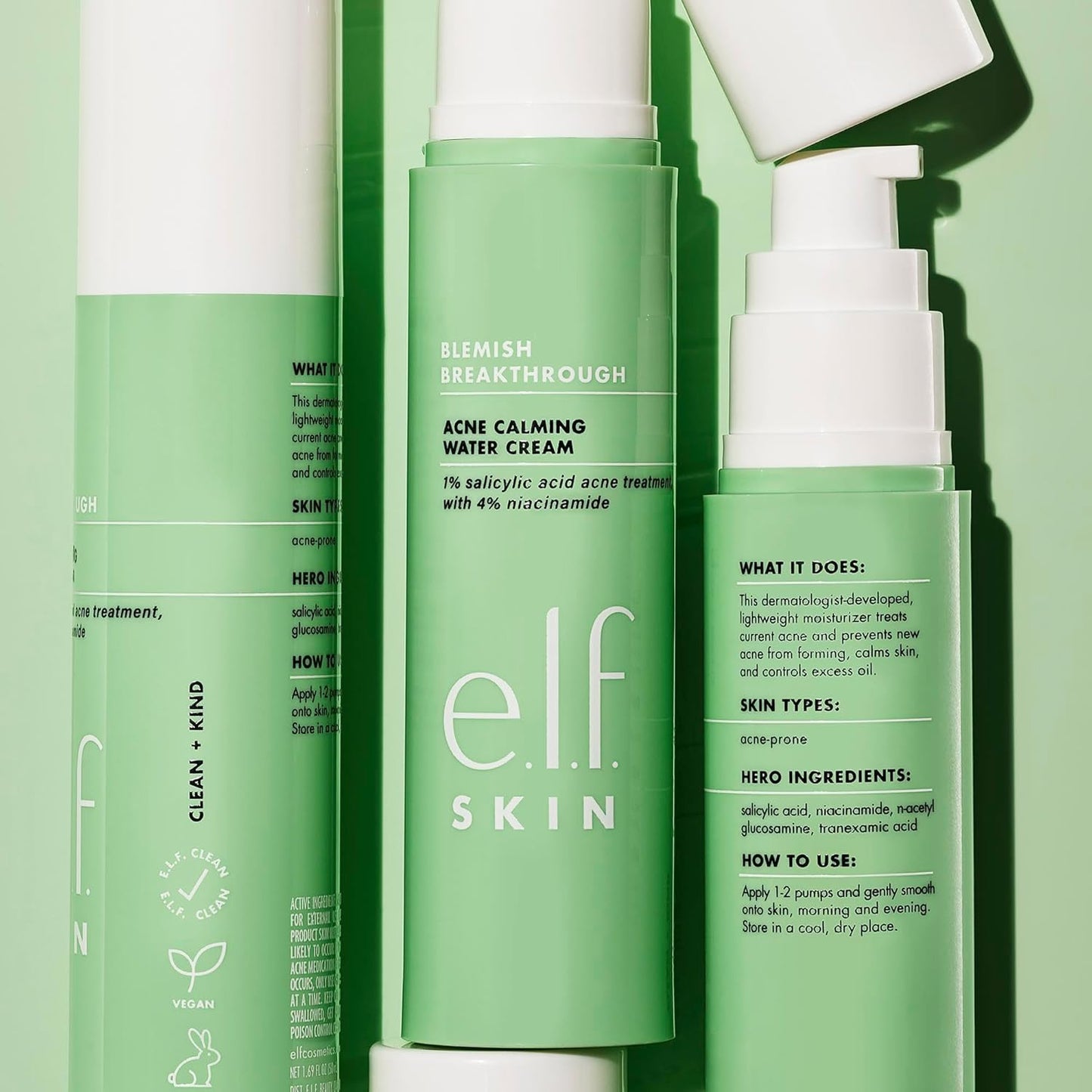 e.l.f. SKIN Blemish Breakthrough Calming Water Cream
