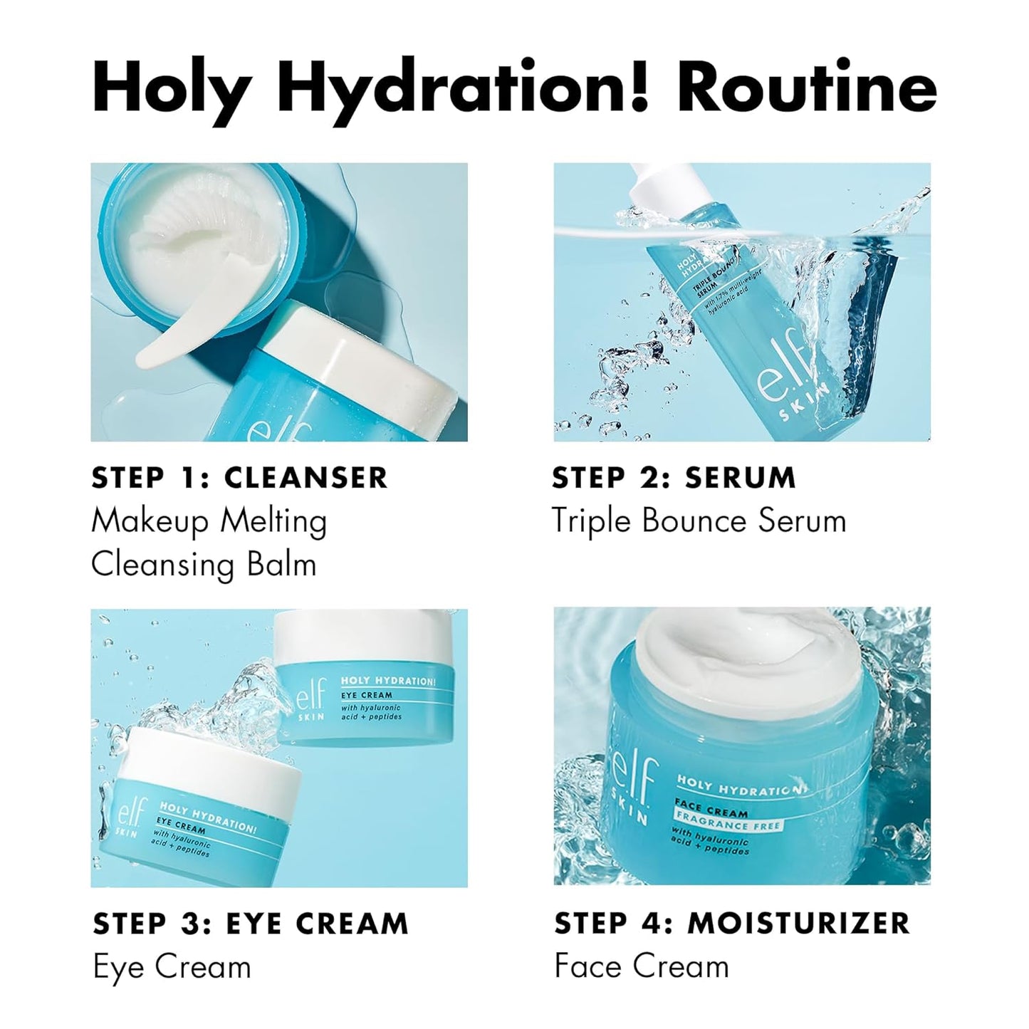 e.l.f. SKIN Holy Hydration Triple Bounce Serum